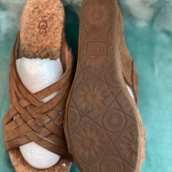 PRELOVED ✨ UGG Lilah Wedge Sandals - Picture 4 of 6